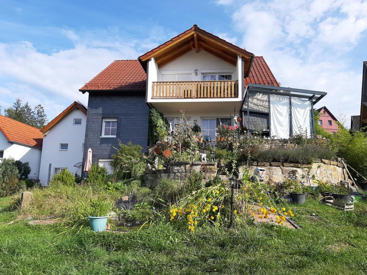 Ferienwohnungen Leffer Großheirath Kültér fotó